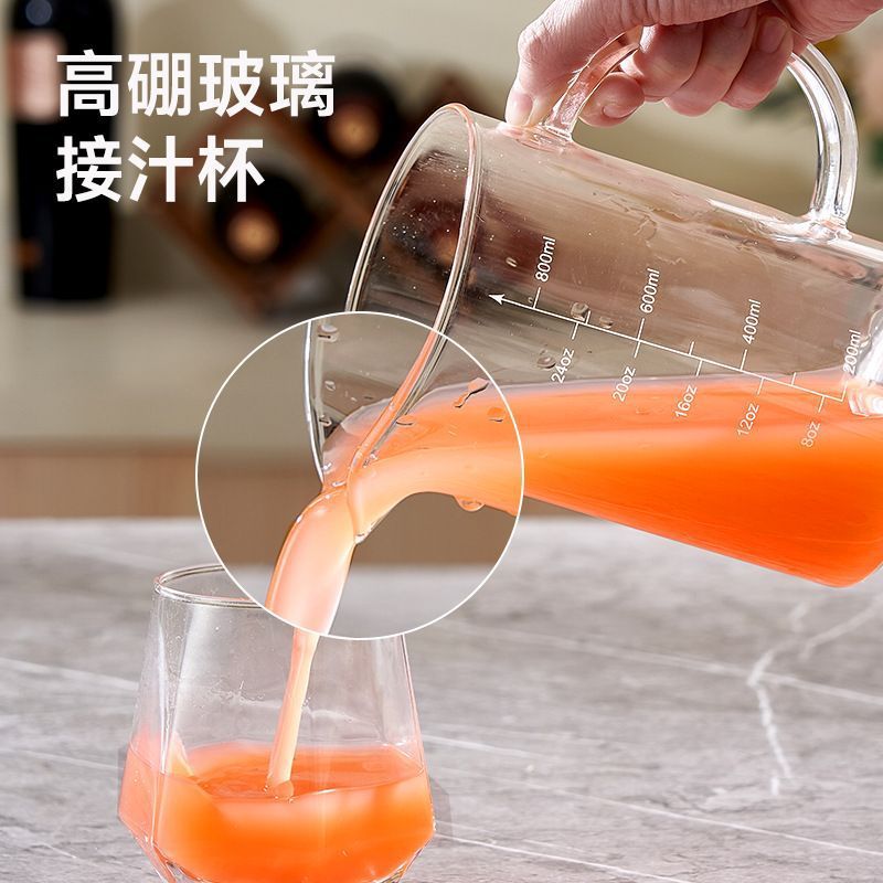 Exprimidor comercial de gran calibre automático sin cortar frutas y verduras exprimidor de jugo residual separación de jugo de jengibre exprimidor de caña de azúcar doméstica