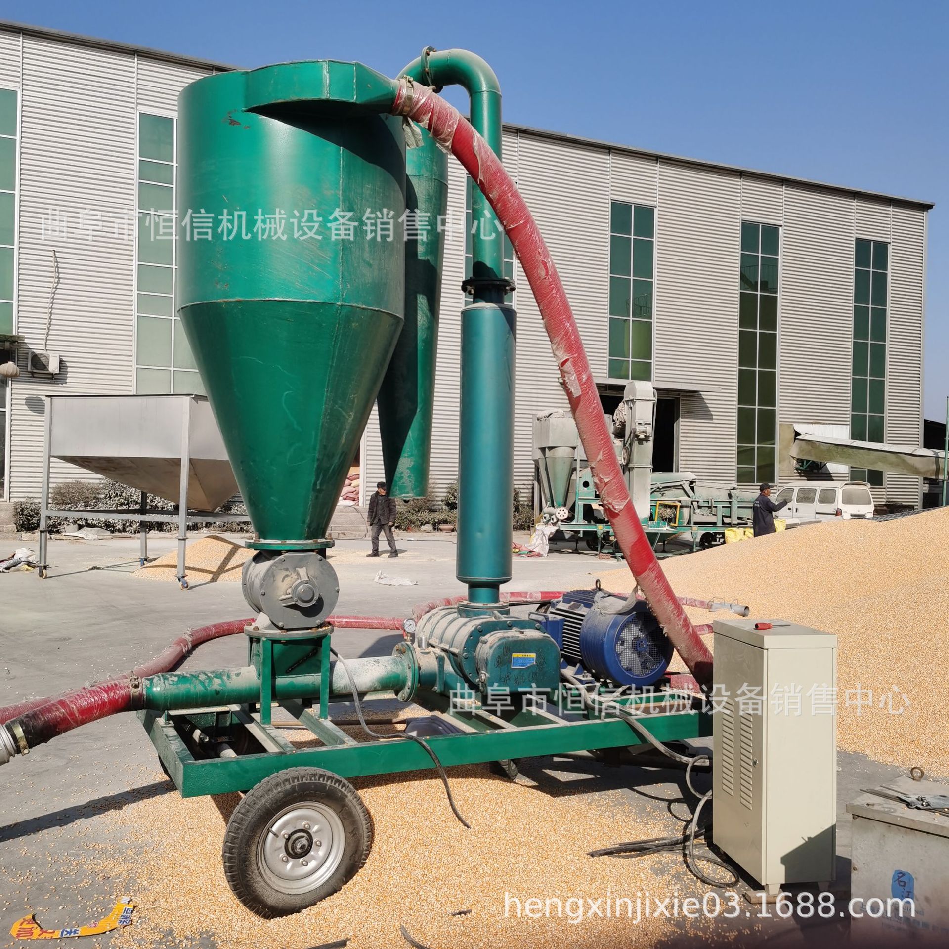 稻谷壳粮食作物气力吸粮机zcjb 风送无尘锯末木屑气力输送机 直供