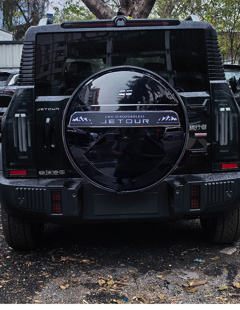 Special Jet Traveler 8AT Full Size Spare Tire Cover Traveler Spare Tire Small Schoolbag Upgraded and Modified Spare Tire Shell