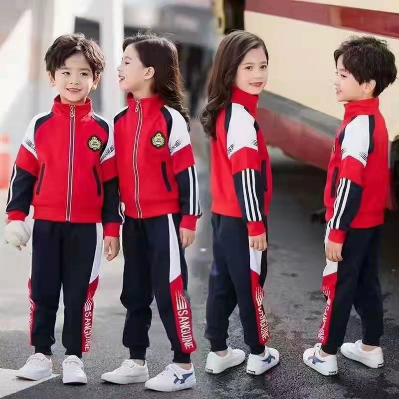 Школьная форма для учеников начальной школы, осень, новый костюм, форма для детского сада, Детская школьная форма в китайском стиле, спортивный костюм, весна и осень