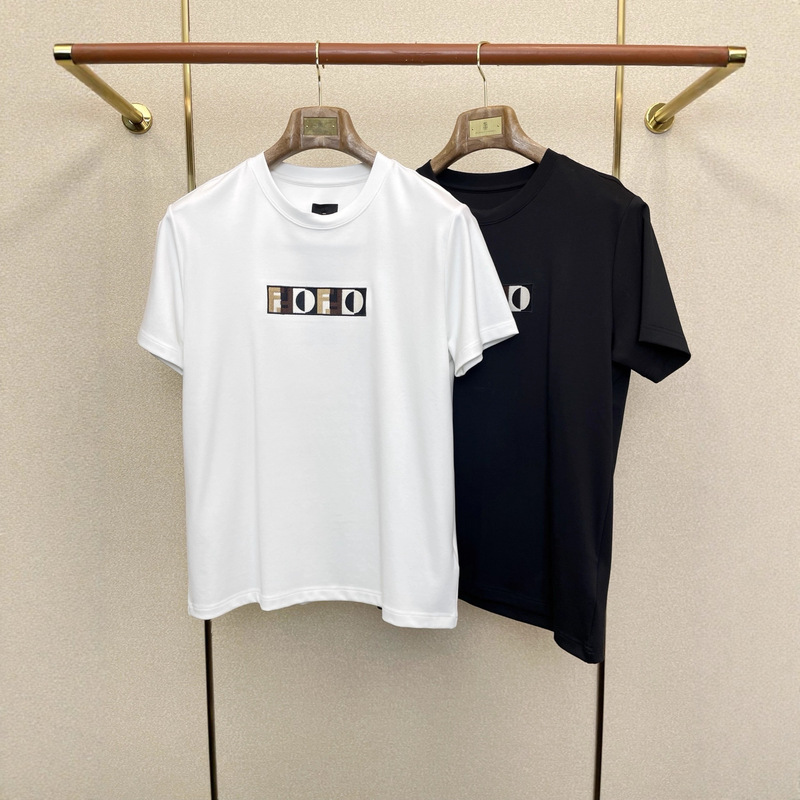 1.1 Correct Version 2026Blcg Moncler Mlb Miu Miu Fendi Round Neck Printed Short Sleeve T-Shirt for Men and Women 1.1 Correct Version 2026Blcg Moncler Mlb Miu Miu Fendi Round Neck Printed Short Sleeve T-Shirt for Men and Women