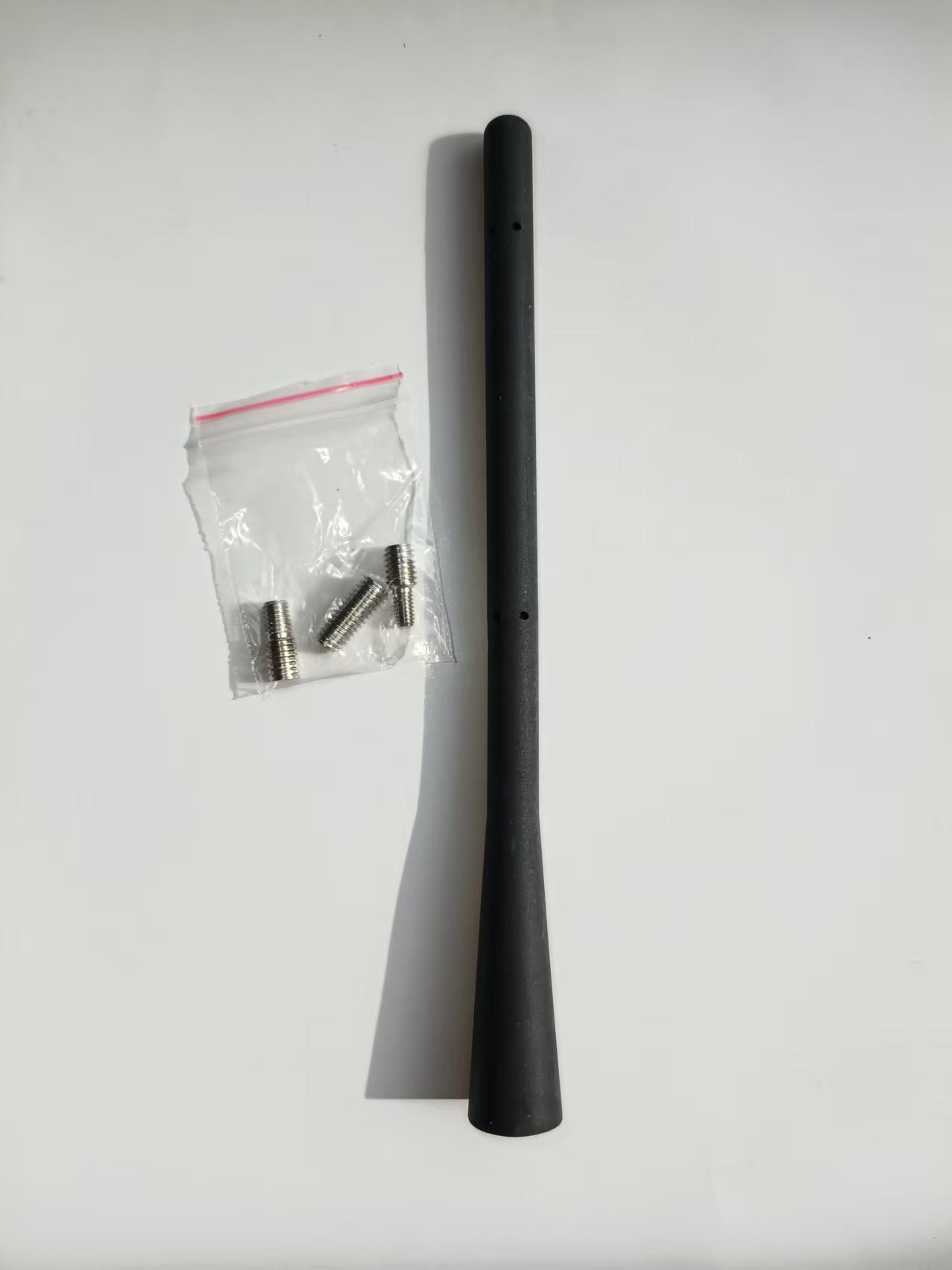 Manufacturer wholesale universal short antenna 3 6.5 9CM 2.5 3.5 7inch with 3 screws for car antenna