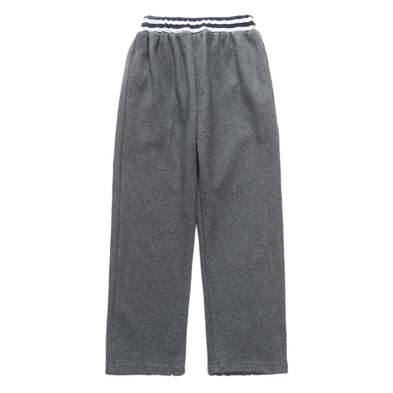 Одежда для детского сада Весна и осень Бейсбольный костюм Осенне-зимняя одежда Детская школьная форма Спортивные штаны Одежда для встреч темно-серые длинные брюки