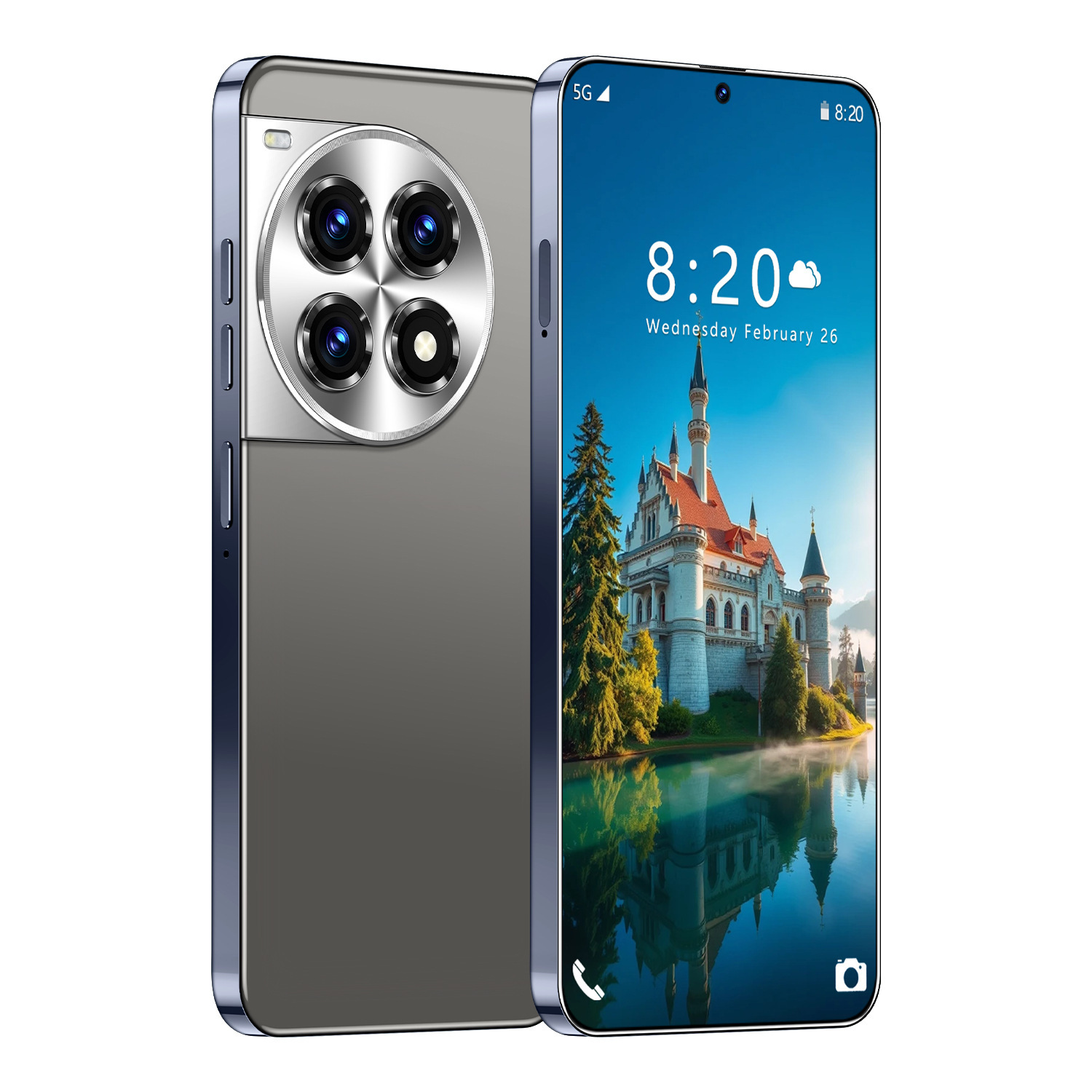S13 Plus Android Smartfon 7.3" Böyük Ekran 16GB+1TB