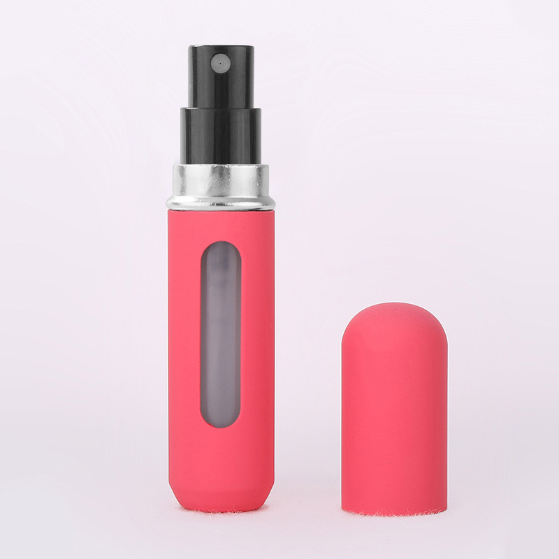 5ml de llenado inferior perfume sub-botella presionando botella de spray portátil de viaje sub-botella de líquido sub-contenedor botella cosmética