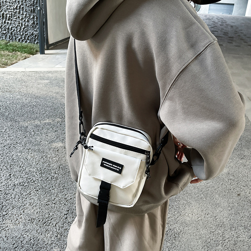 Crossbody Small Bag For Men Shoulder Bag Multifunctional Small Square Bag For Women Outdoor Mobile Phone Bag Niche Sports Bag