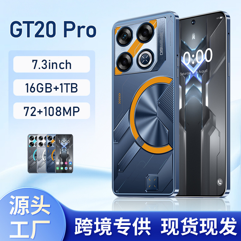 Aliexpress Popular Gt20 Pro Cross-Border Mobile Phone 6.5Incell Export Smartphone 2+16g Smartphone
