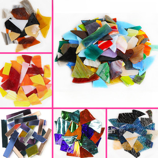 Glass mosaic, handmade, 100 gram