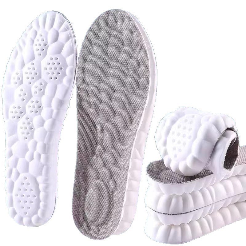 Plantillas para entrenamiento militar, antiolor, absorbentes del sudor, de suela blanda, plantillas deportivas cómodas, plantillas de alta elasticidad duraderas para mujer, plantillas transpirables de PU.