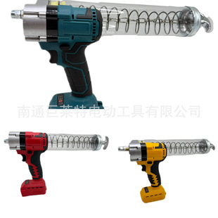Foreign Trade Factory Direct Sales Butter Gun Lithium Battery High Voltage Fully Automatic Quantitative Split Oil Gun Industrial Grade Wireless