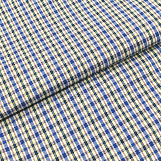 Cotton Retro Yarn-dyed Plaid Shirt Jacket dress Children's Wear Pajamas Home Clothes Hat Scarf Tablecloth Shoe Material