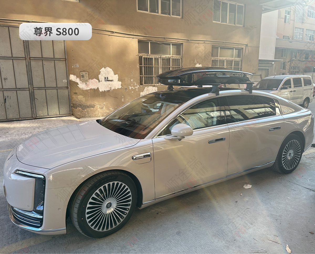 Bentai Small Black Shark Roof Box for SUV