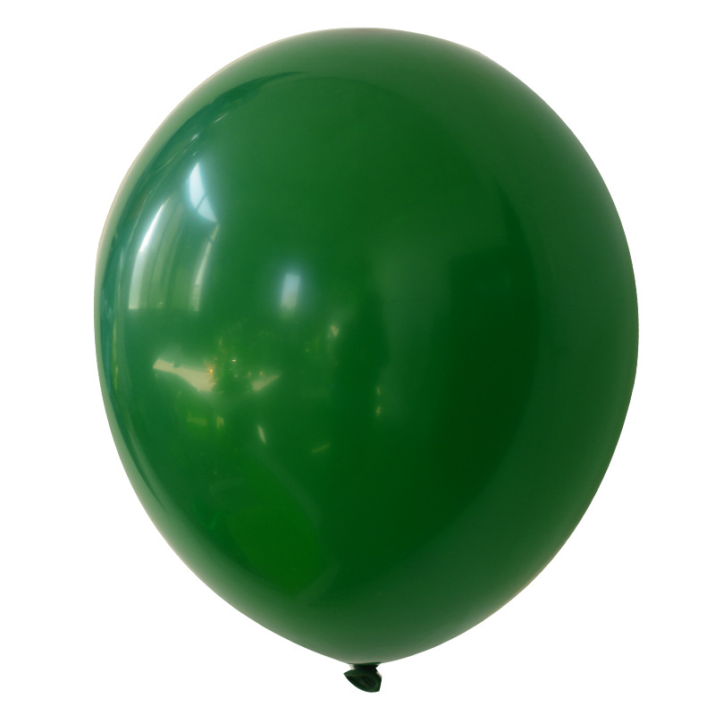 12 pulgadas mate verde oscuro solo