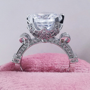 Daisy fashion love heart ring female small design niche texture r1707_voghion.com