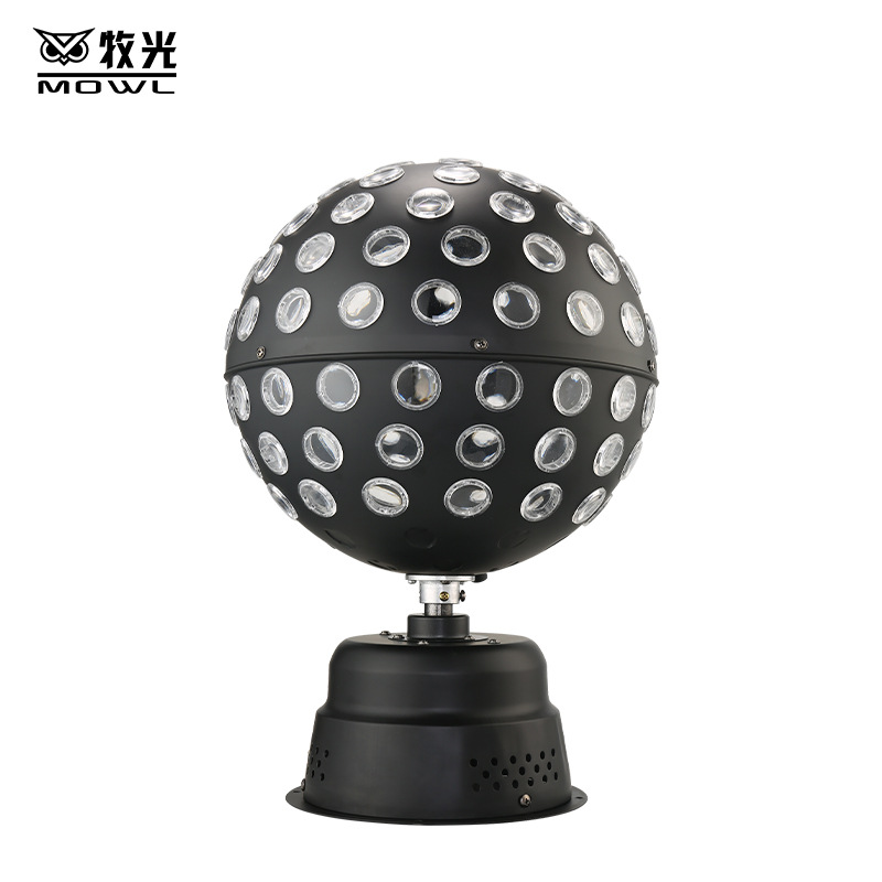 Lámpara de flash de cristal colorido giratorio gran bola mágica luz Sala KTV luz de la etapa flash disco control de voz atmósfera Luz