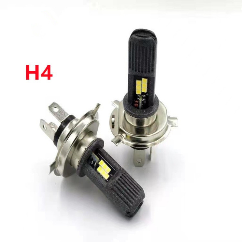 Lámpara de niebla LED faro LED luz de motocicleta de alto brillo H4 16W una sola garra de luz blanca