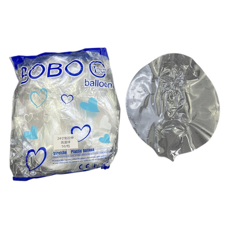 Large Lengthened Hard Wave Ball Drag Rod Transparent Wave Ball Hand Bracket Aluminum Membrane Balloon Hand Balloon Pole