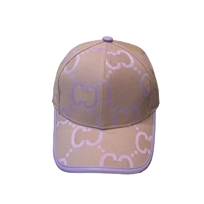 Gorra de béisbol transfronteriza grande doble letra G presbiteriana cuatro estaciones moda borde salvaje calle casual pareja gorra de visera