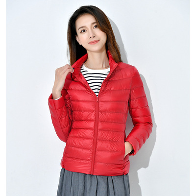 Light and thin Down Jackets 2022 new pattern Duck have cash less than that is registered in the accounts light coat fashion Self cultivation Versatile Thin section cotton-padded jacket