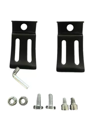 Motorcycle Accessories Car Led Long Spotlight Modification Bracket Mounting Base Side Bracket L-Shaped Sliding Bracket (Motosiklet ləvazimatları və aksesuarları) - sliding-bracket-pair