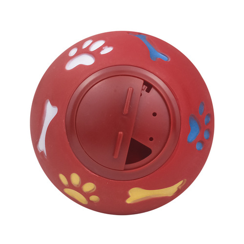 Pet toy chewing dog food ball, large and small, multi-color optional milk-scented rubber ball pet cat and dog toy 6