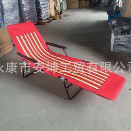 新款户外折叠躺椅折叠床便携式露营沙滩椅超轻钓鱼椅子野营折叠椅