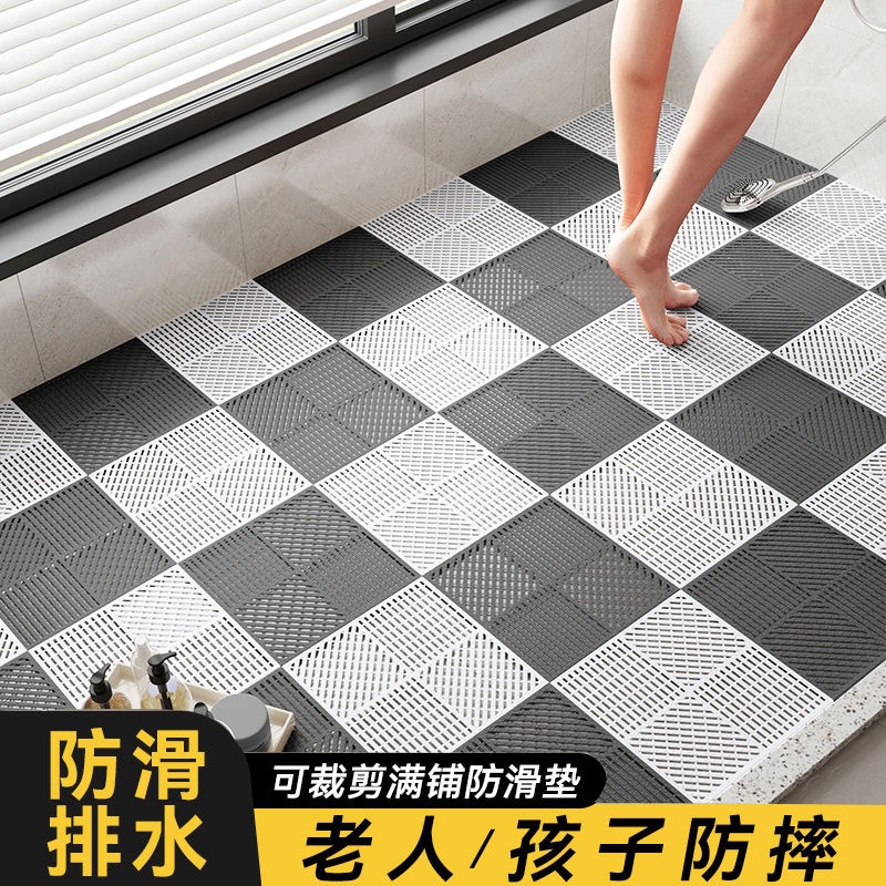 욕실 미끄럼 방지 매트 욕실 샤워 룸 풋 매트 호텔 화장실 할로우 접합 매트 욕조 수영장 매트