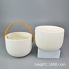 White ceramics, aromatherapy, candle, matte decorations, European style, simple and elegant design, Birthday gift