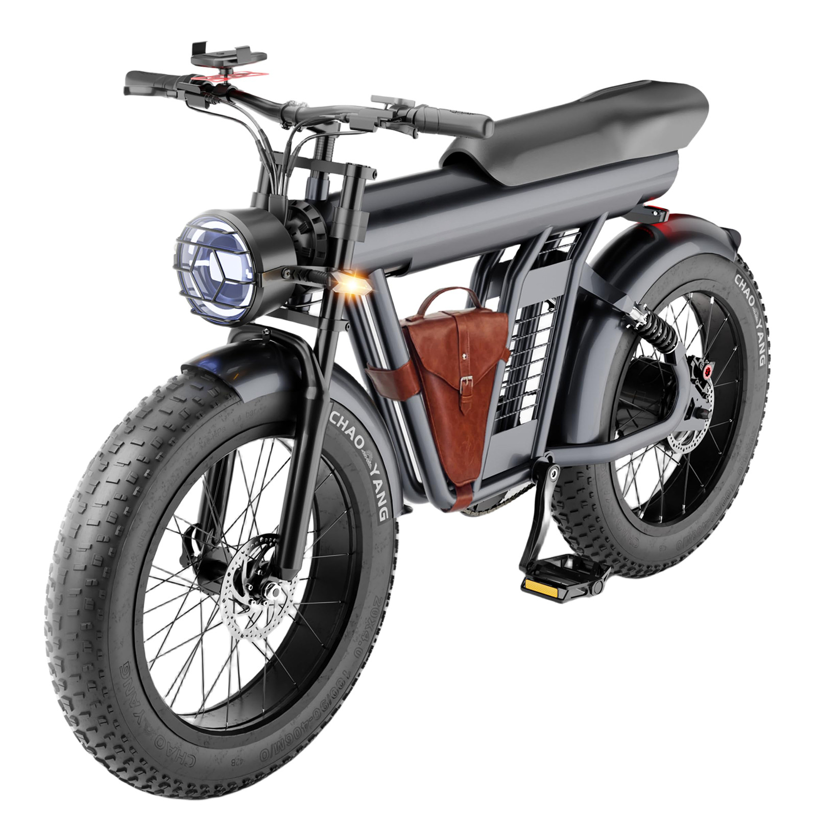 Электровелосипед ретро Fast Man SR21 ржавый