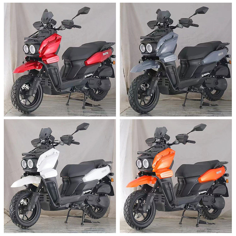 Exportación transfronteriza de automóviles tanques de gasolina para adultos motocicletas de dos ruedas motocicletas de dos ruedas a granel fábrica de scooters de combustible