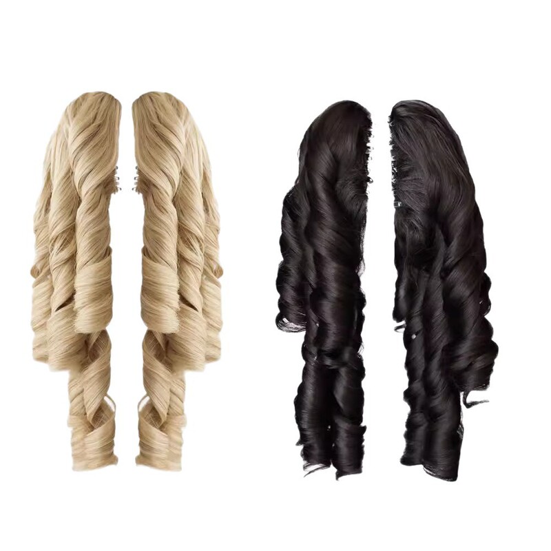 European and American Foreign Trade Drawstring Curly Ponytail Wig, Roman Curly Long Curly Ponytail Wig, Drawstring Roman Curly Ponytail