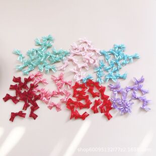 DIY Hand Tie Mini Bow BJD Doll Clothes Accessories Collocation Mesh Tie Bow Handmade Ribbon