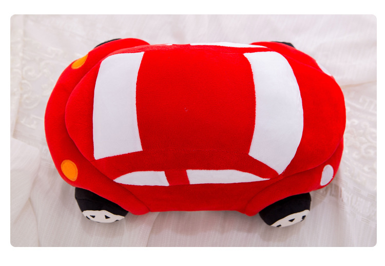 Simulation Cartoon Car Plush Toy Pillow Children's Birthday Gift Doll Sofa Ornaments Gift Doll Batch