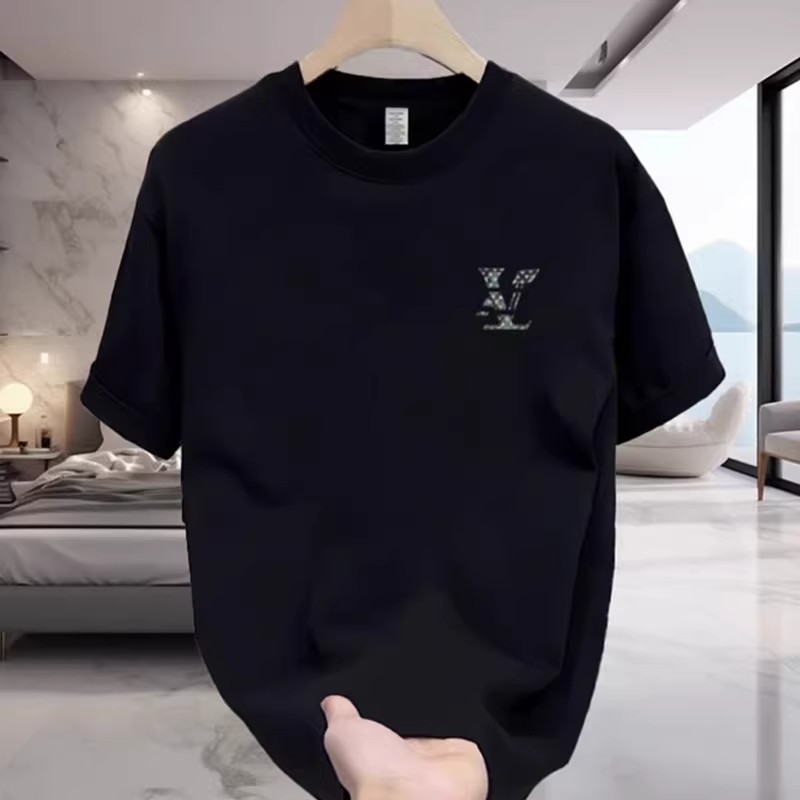 T-shirt masculina de algodão premium corte oversize estampada_voghion.com