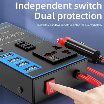 multifunctional car inverter high-power: Mobil şarj cihazları