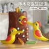 [classic] catching woodpeckers (1 stump 2 birds 20 insects) e-commerce box