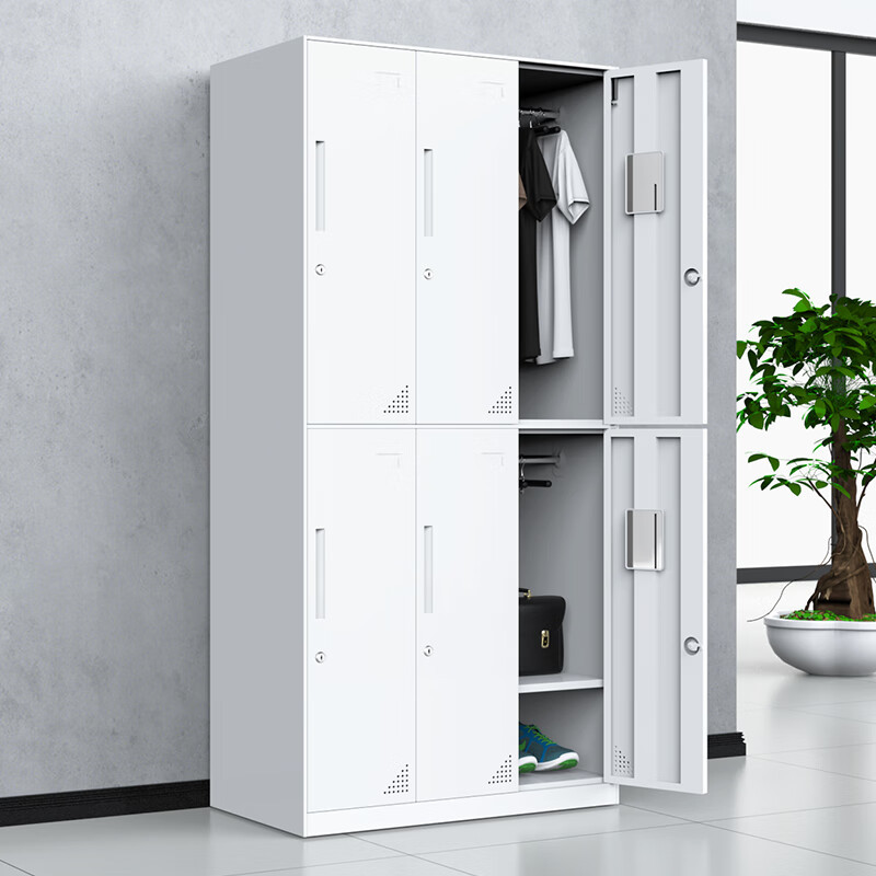 Assemble and disassemble narrow-edge steel cabinets, lockable steel cabinets, locker cabinets, thickened file cabinets, employee storage cabinets