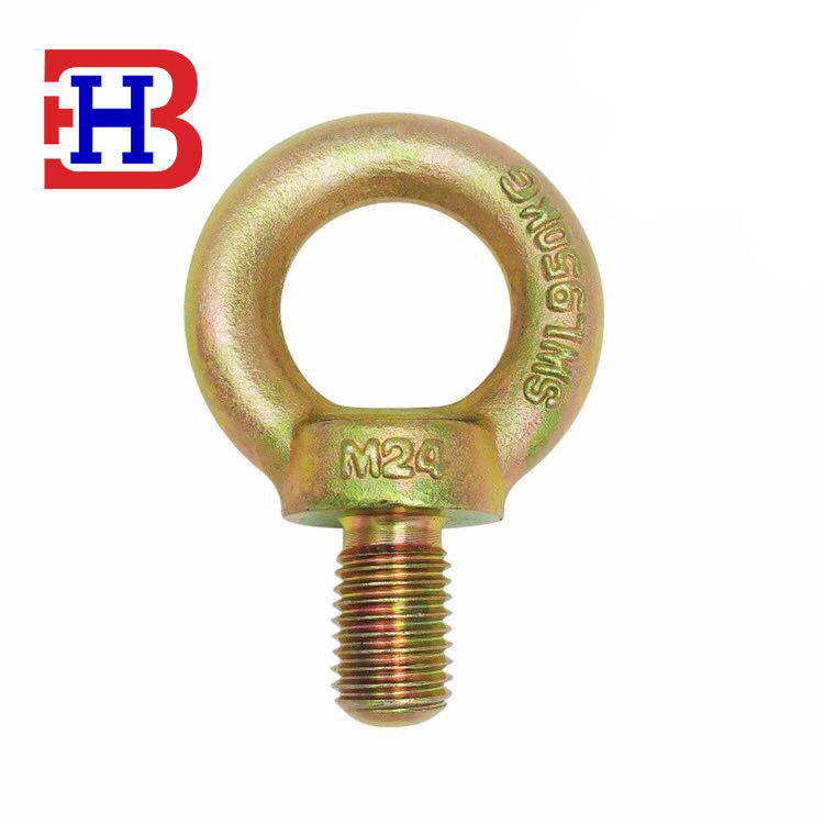 电镀锌锻造日标JIS1168吊环螺栓螺母 lifting eye bolt