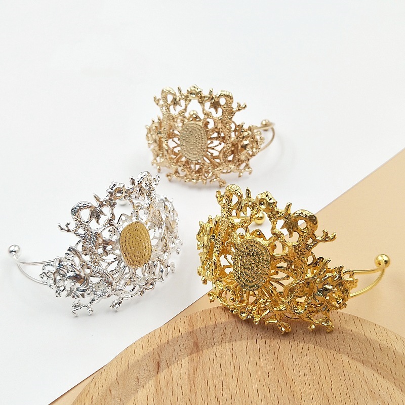 Ancient-style alloy hair accessories, fairy-style hair crowns, top crowns, headwear, Song and Ming dynasty-style hairpins, unisex martial arts accessories