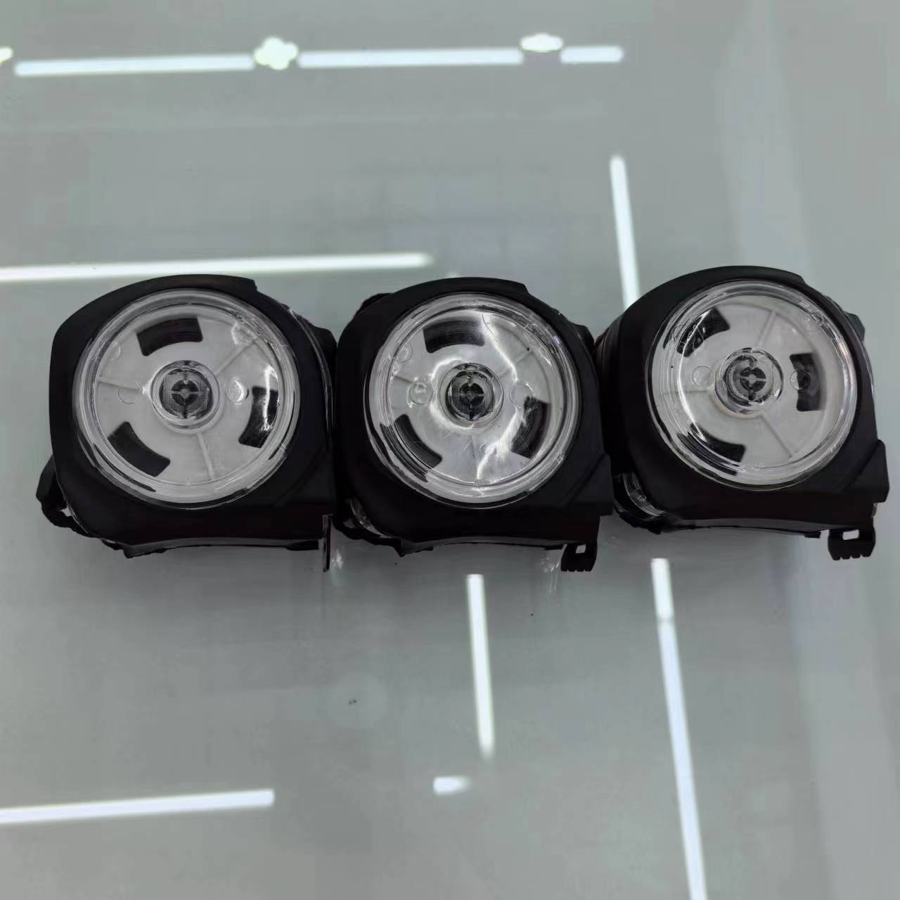 透明卷尺不锈钢多规格测量工具批发3米5米10米盒尺加厚