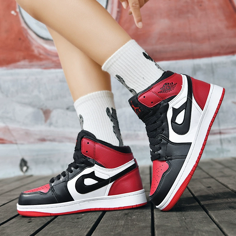 Air Jordan 1, качественные кроссовки, модная спортивная обувь для отдыха, универсальная обувь для мужчин и женщин, любимые
