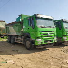 山东国五二手重汽豪沃 陕汽德龙 后八轮工程渣土车豪沃自卸车报价
