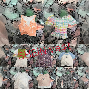 SHEIN Miscellaneous Foreign Trade Small Shirt Vest Sling dress suit Miscellaneous Women's Cross-border Foreign Trade Wholesale