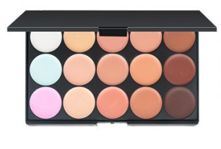 QLZHANFU 15 Color concealer Mini Cover Black Eyes, Underlay, Repair, 3D Waterproof, Beauty, Makeup_voghion.com