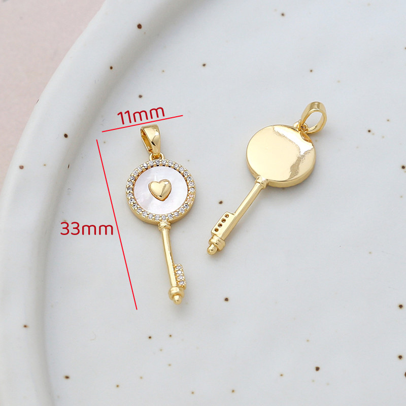 7g Weight Pendant, Earring Findings Jewelry Making Type 18K Gold Plated Plating Material Shell Inlay Material Charms, Bracelets, Necklace, Jewelry Accessories Classification 1 Piece Quantity 14k gold filled, Copper Material Geometric, Bag, Bear, Rose Pattern Plating, Inlay Design Retro Style 1 Piece 14k Gold Filled Copper Shell Geometric Bag Bear Pendant Earring Findings Charms Bracelets Necklace 19