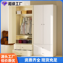 铁皮衣柜家用挂衣柜铁皮柜出租房卧室收纳柜阳台储物柜宿舍更衣柜