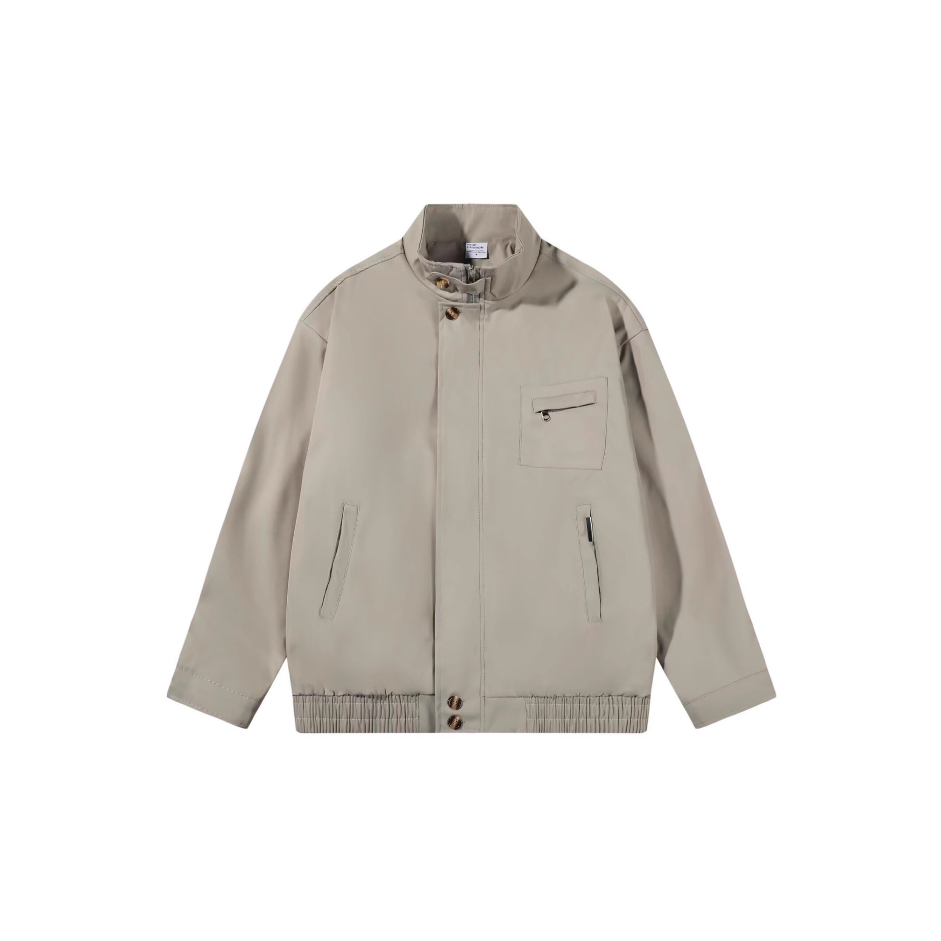 Harajuku Men's Jacket Minimalist Trendy Versatile Artistic Style_voghion.com