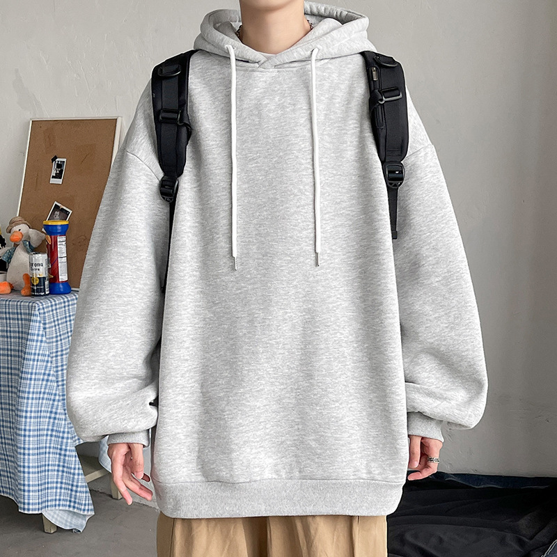 Activity running volume big goods enough for 2022 autumn new port style plus size hooded long sleeve sweater men's M-5XL