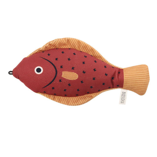 Pet Supplies Cat Toys Mint Sound Fish Cat Teaser Pillow Hanger Rope Self-Help Cat Teaser Stick