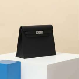 手工缝制Danse跳舞包法国原厂Jonathan皮黑色银扣单双肩包斜挎包